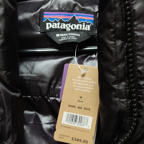 Patagonia Fitz Roy Down Men's Navy Jacket - Picture 4 of 5